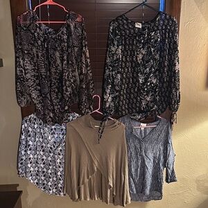 Floral and Patterned Women's Tops Collection